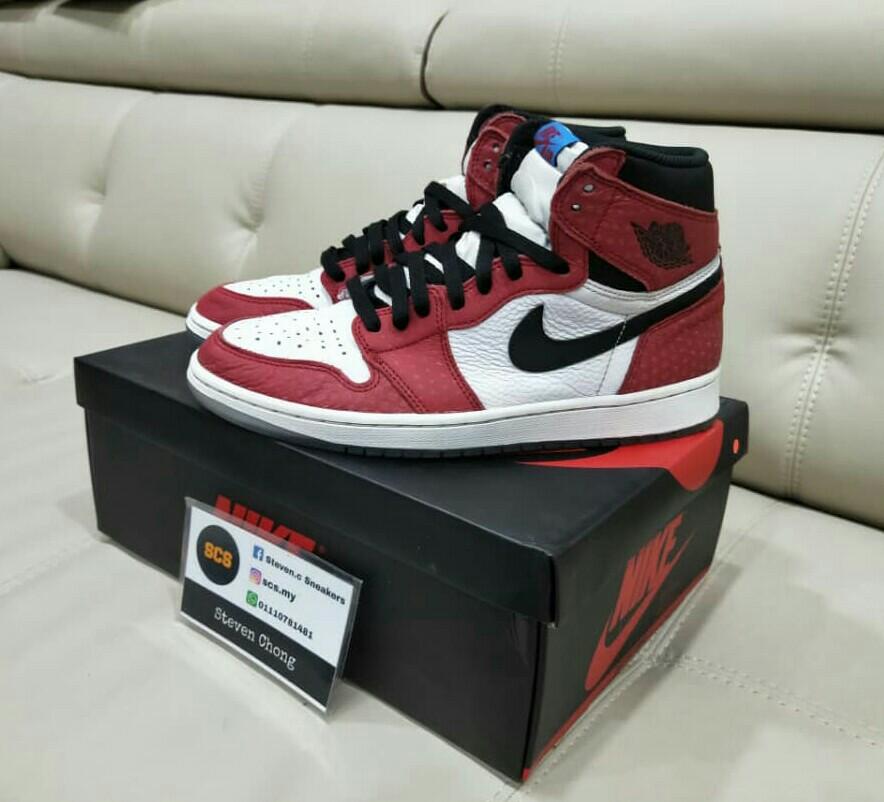 jordan 1 spiderman uk
