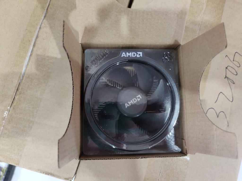 Amd Am4 Ryzen Stock Cooler Compatible For All Ryzen Cpu Am4 Socket Brand New With Pre Applied Thermal Paste Electronics Computer Parts Accessories On Carousell