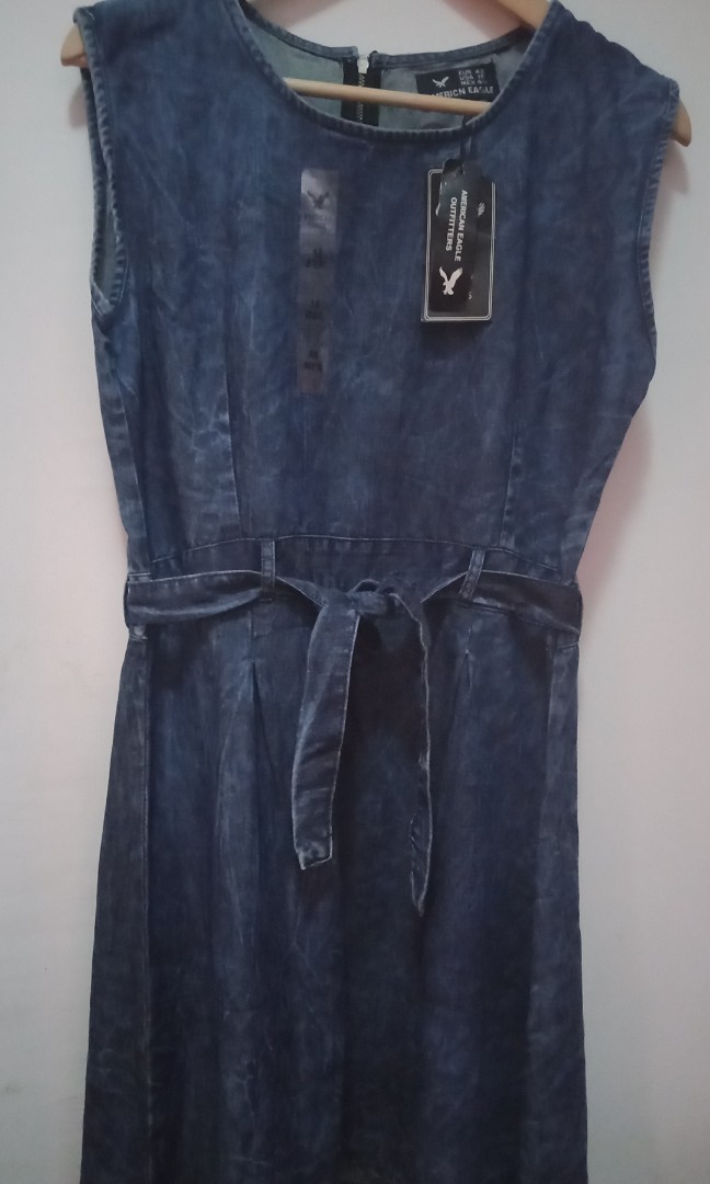 american eagle denim dress