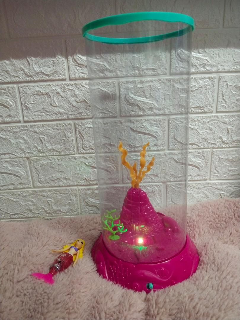 mermaid aquarium toy