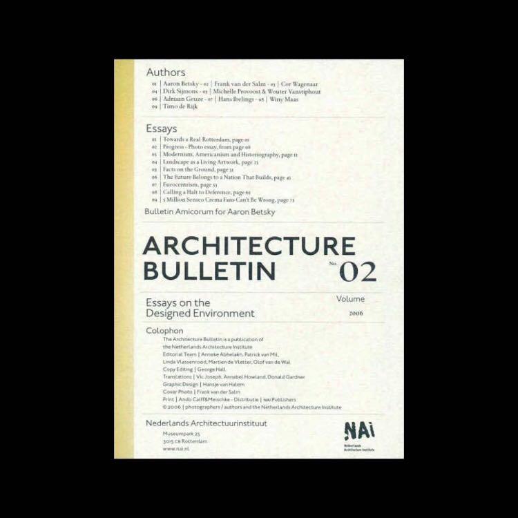 Architecture Bulletin 02, Books & Stationery, NonFiction on Carousell