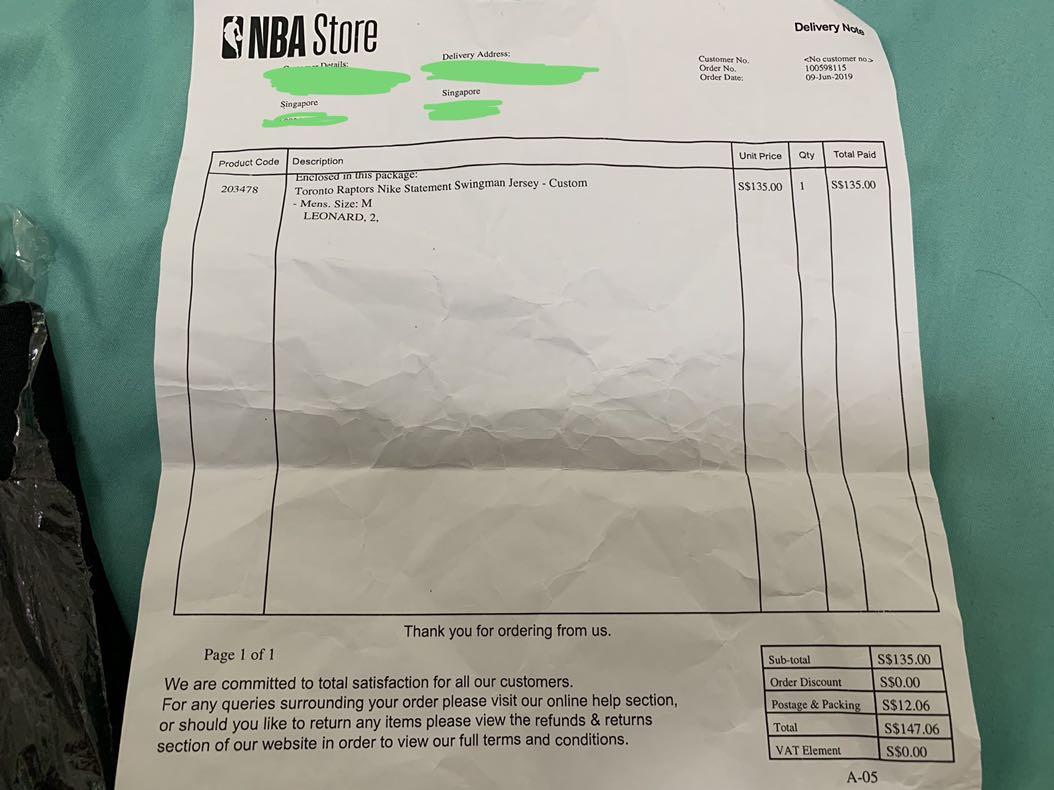 raptors online store