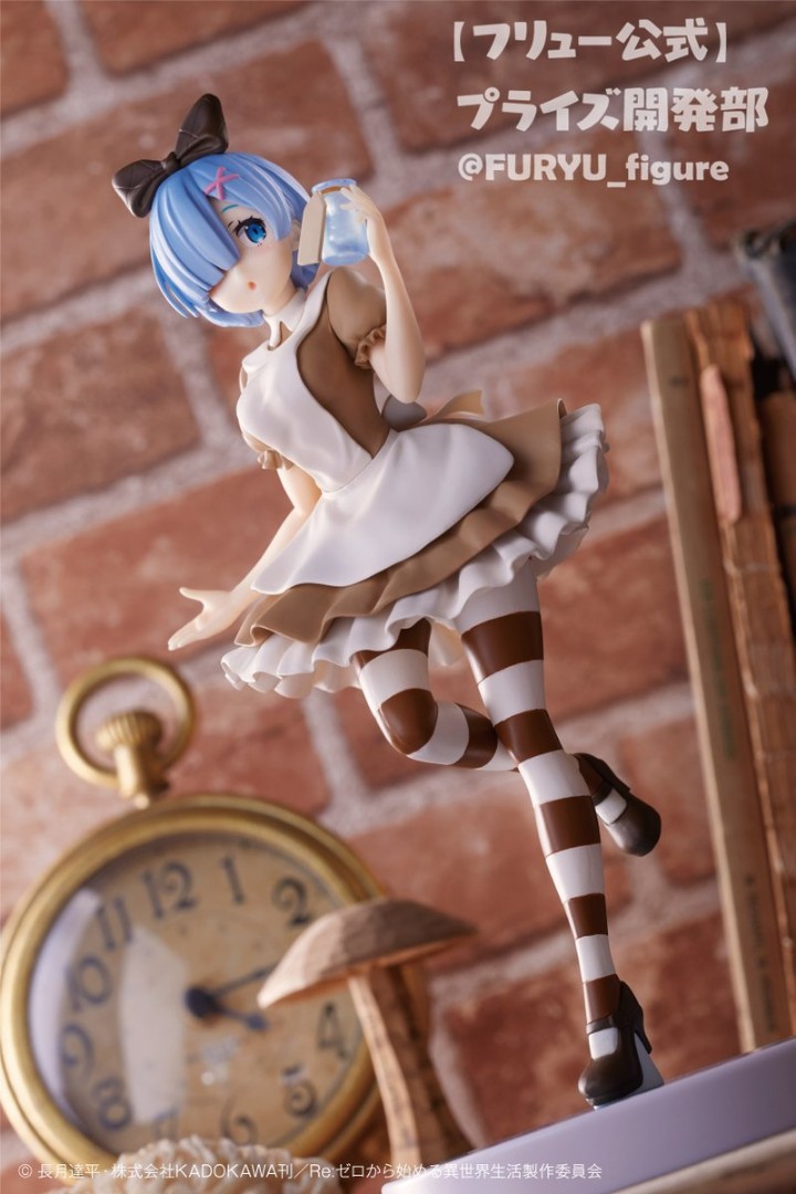 Authentic Re Zero Rem in Wonderland Antique Ver