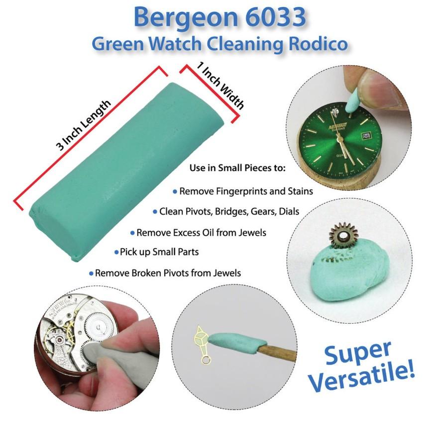 Bergeon 6033 Rodico Cleaning Putty for Watch Mods Parts Movement Furniture Home Living Home Improvement Organisation Home Improvement Tools Accessories on Carousell