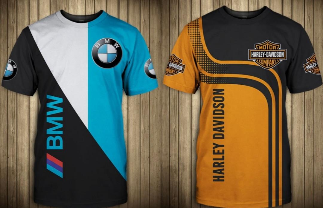 Bmw dri fit shirt harley davidson Sublimation Men s Fashion Activewear on Carousell
