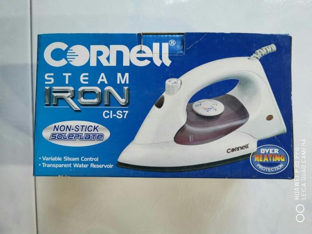 Bnib Cornell Steam Iron Home Appliances Cleaning Laundry On