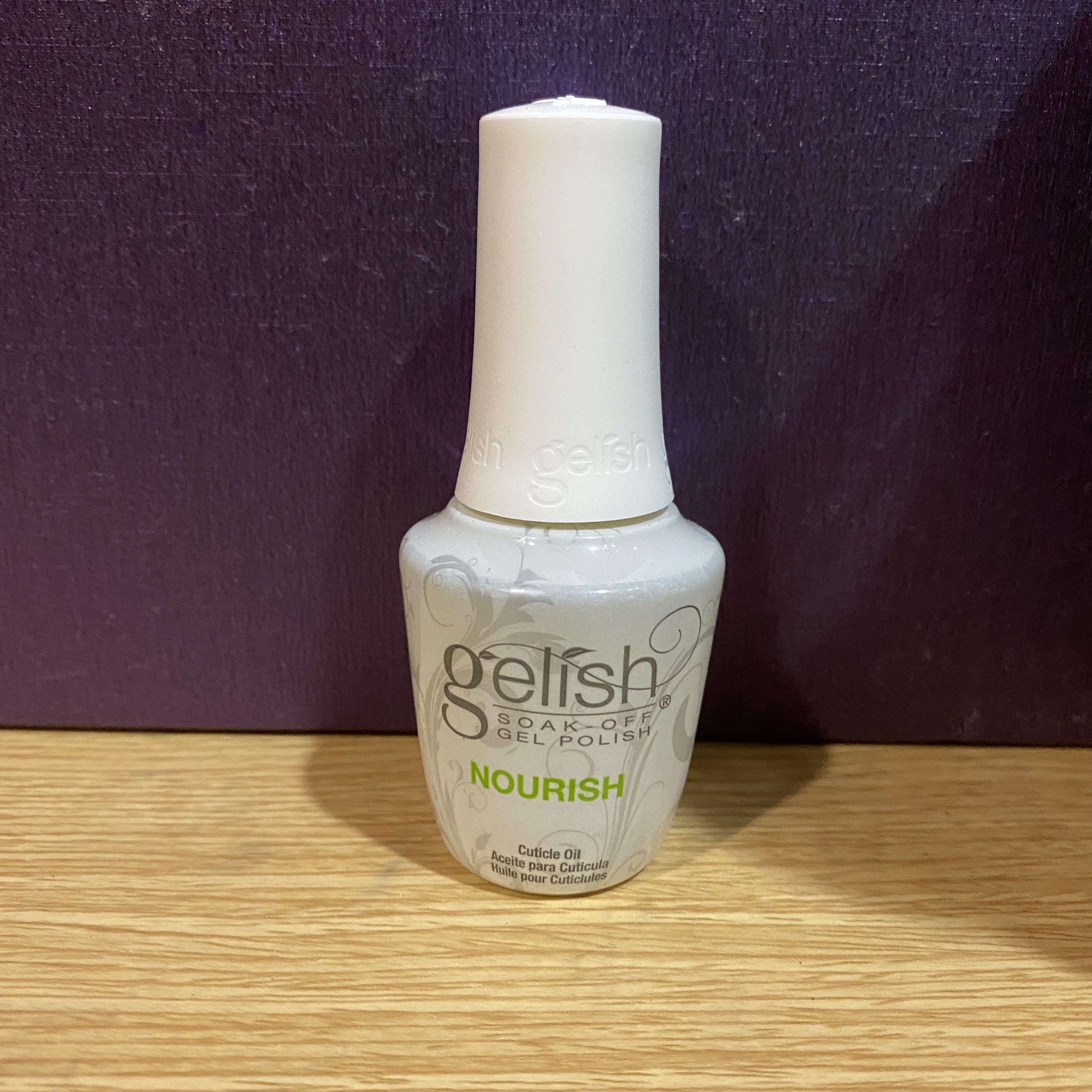 Brand New Gelish Nourish Cuticle Oil Health Beauty Hand Foot Care On Carousell