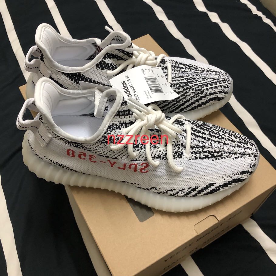 Brand New Yeezy Boost 350 V2 Zebra UK7 US7.5 Men s Fashion