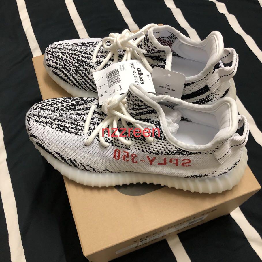 Yeezy boost zebra for sale on sale