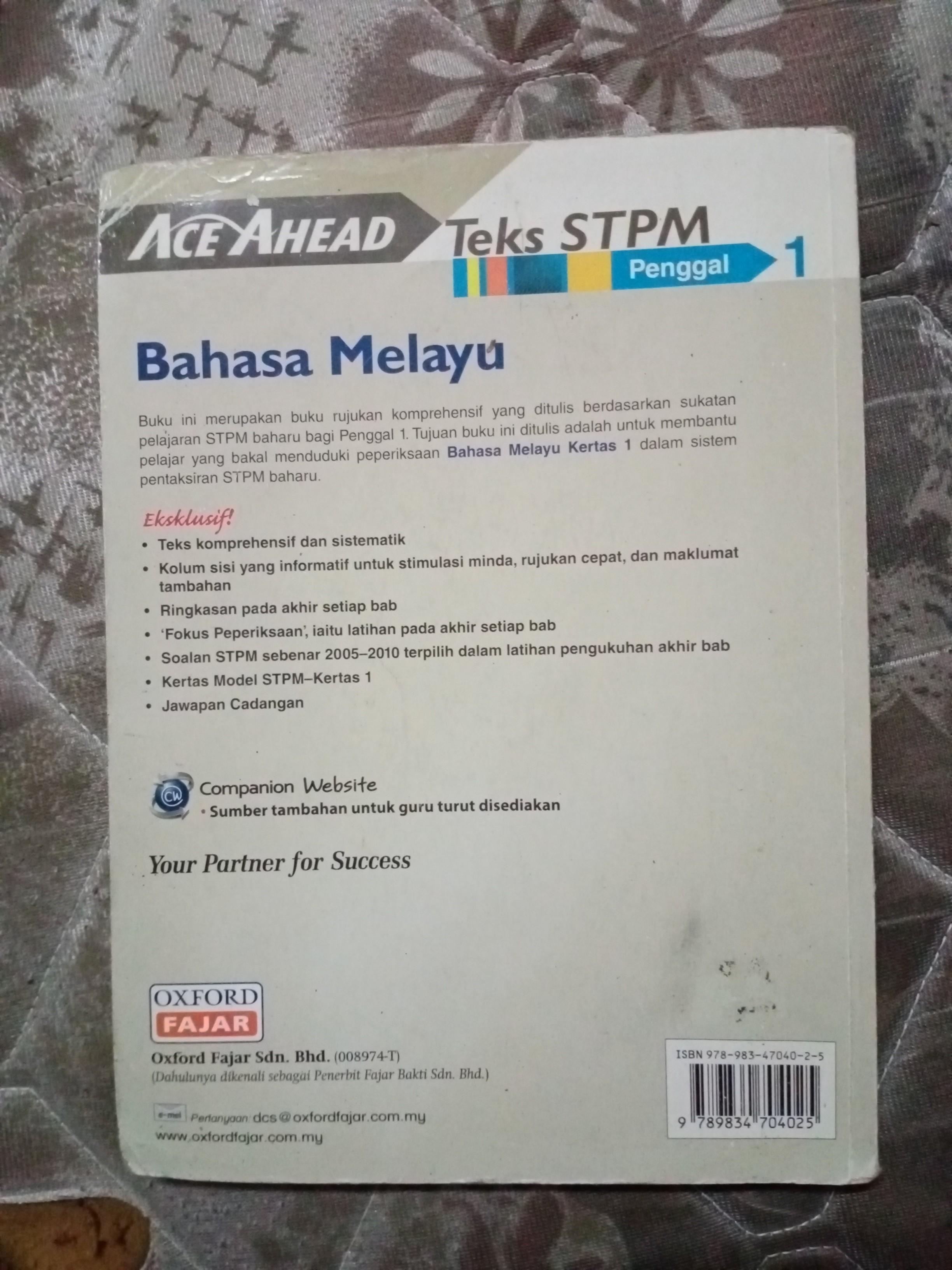 Jawapan Buku Teks Bahasa Melayu Tingkatan 1 Muka Surat 4