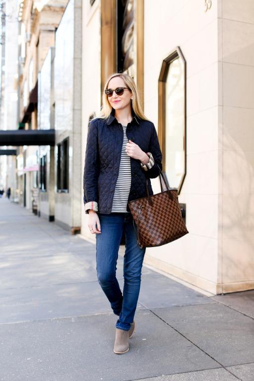 BURBERRY BRIT ASHURST Quilted Jacket Women s Fashion Coats Jackets and Outerwear on Carousell