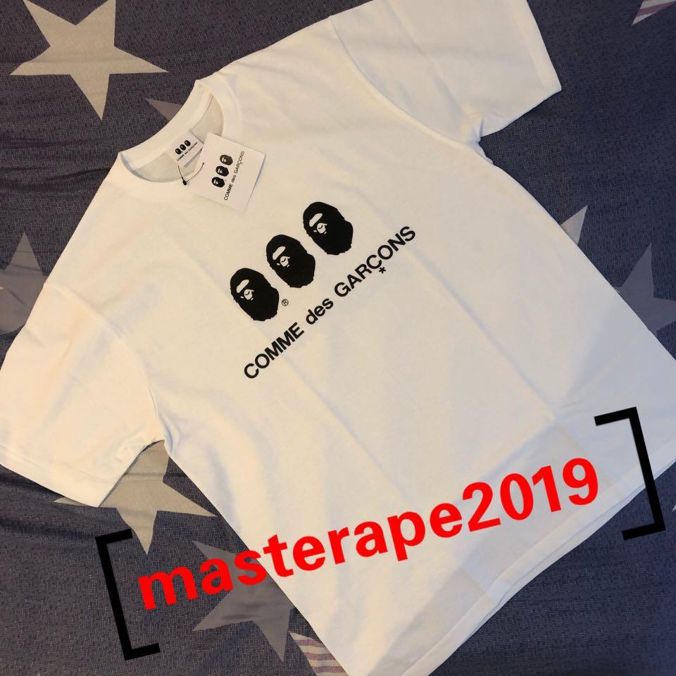 BAPE bathing ape x CDG comme des garcons 大阪限定tee 短袖, 男裝