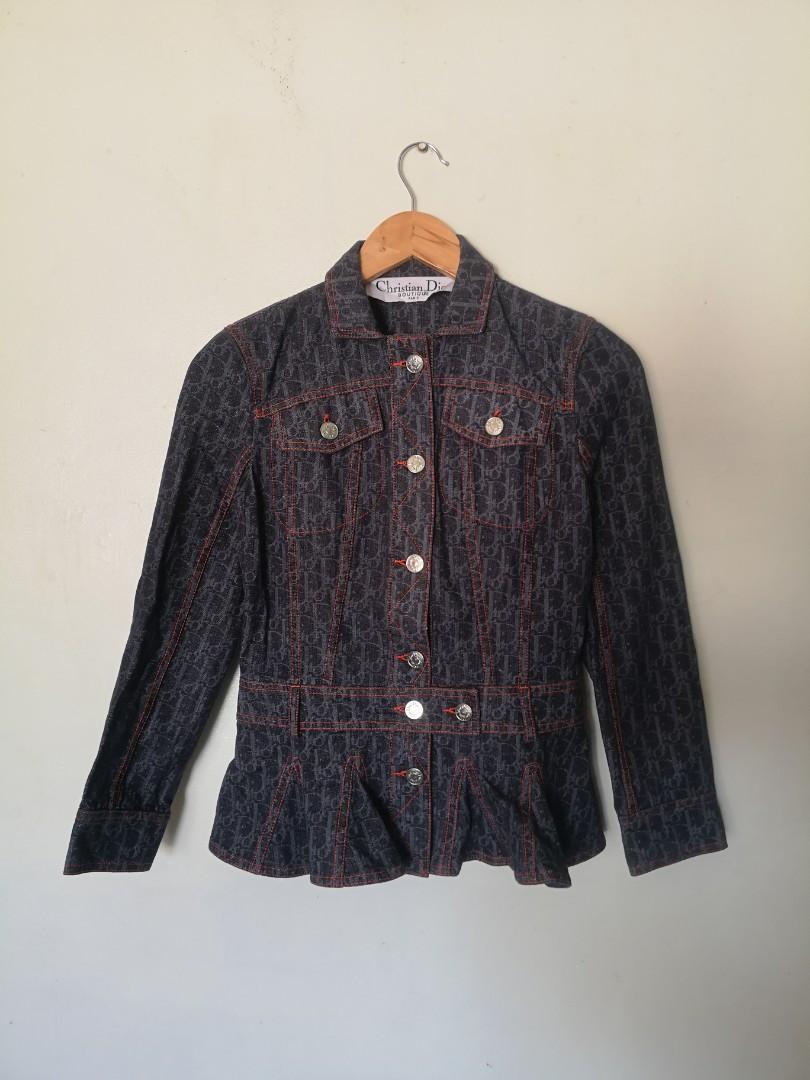 dior denim jacket womens