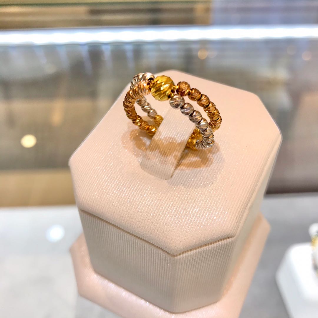 Cincin Emas 916 Gold Ring Italian Design Women S Fashion Jewellery On Carousell
