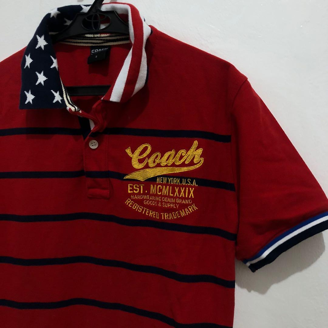Coach Polo Shirt, Men's Fashion, Tops & Sets, Tshirts & Polo Shirts on