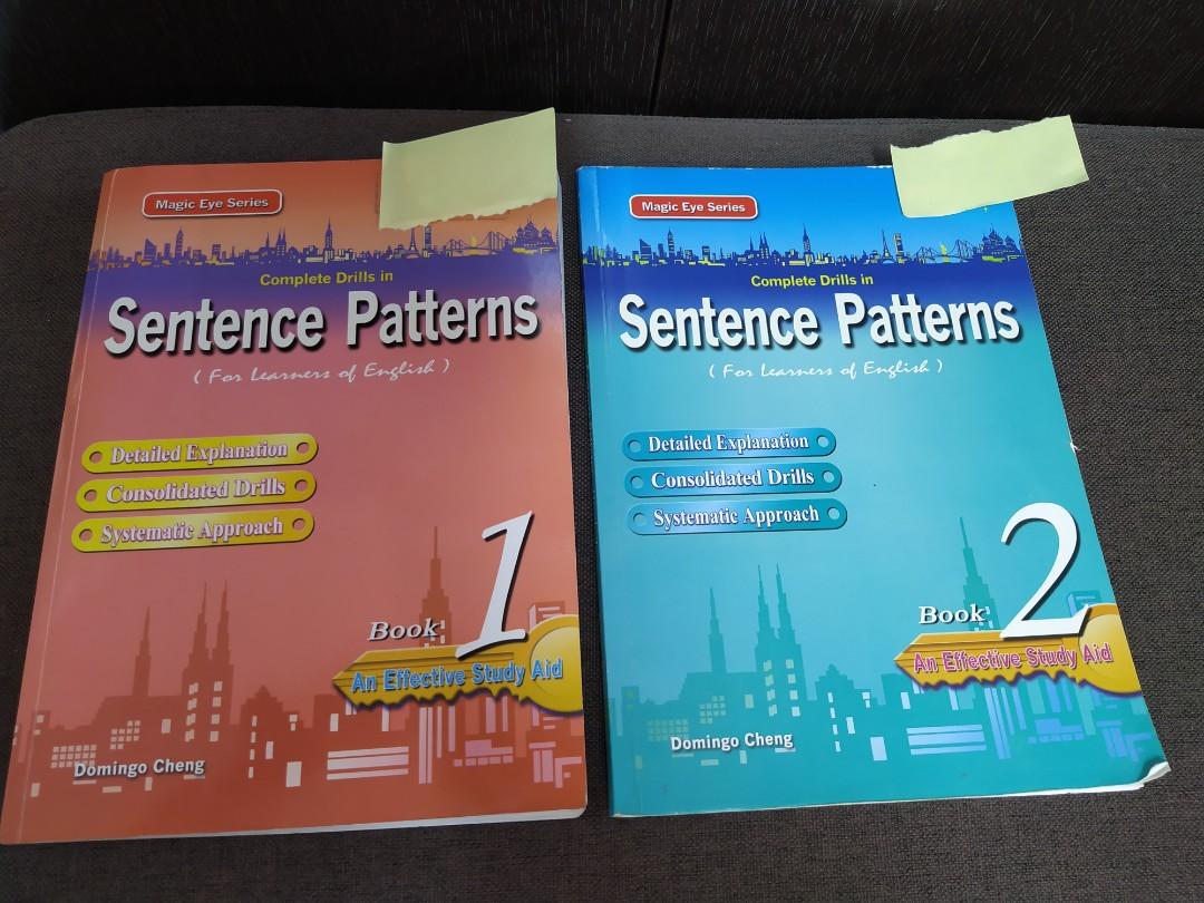 Complete Drills in Sentence Patterns (BK 1 & 2), 興趣及遊戲, 書本 & 文具, 書本及雜誌