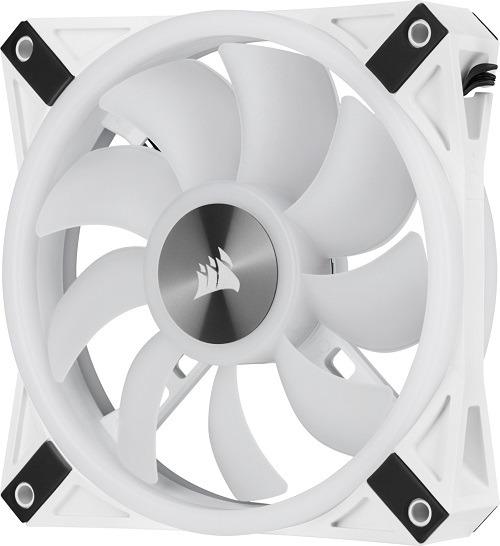 Corsair QL Series, White QL120 RGB, 120mm RGB LED Fan, Triple Pack