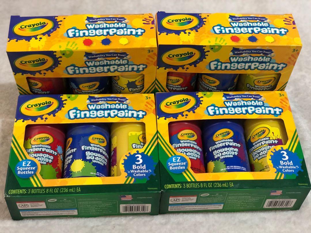 crayola washable finger paint safe for babies