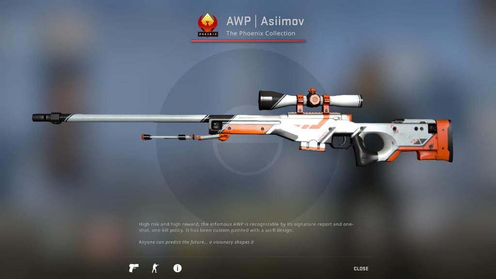 Awp Asiimov Stattrak