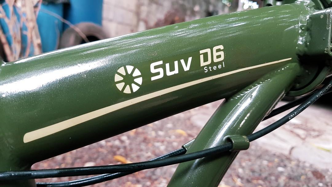 Dahon SUV D6 Folding Bike, Sports Equipment, Bicycles  Parts, Bicycles on  Carousell