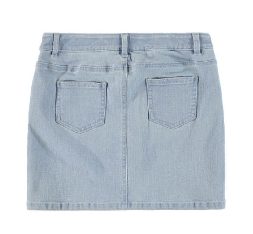 Jean skirt kmart clearance