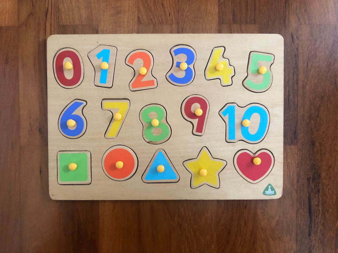 ELC Number puzzle, Hobbies & Toys, Toys & Games on Carousell