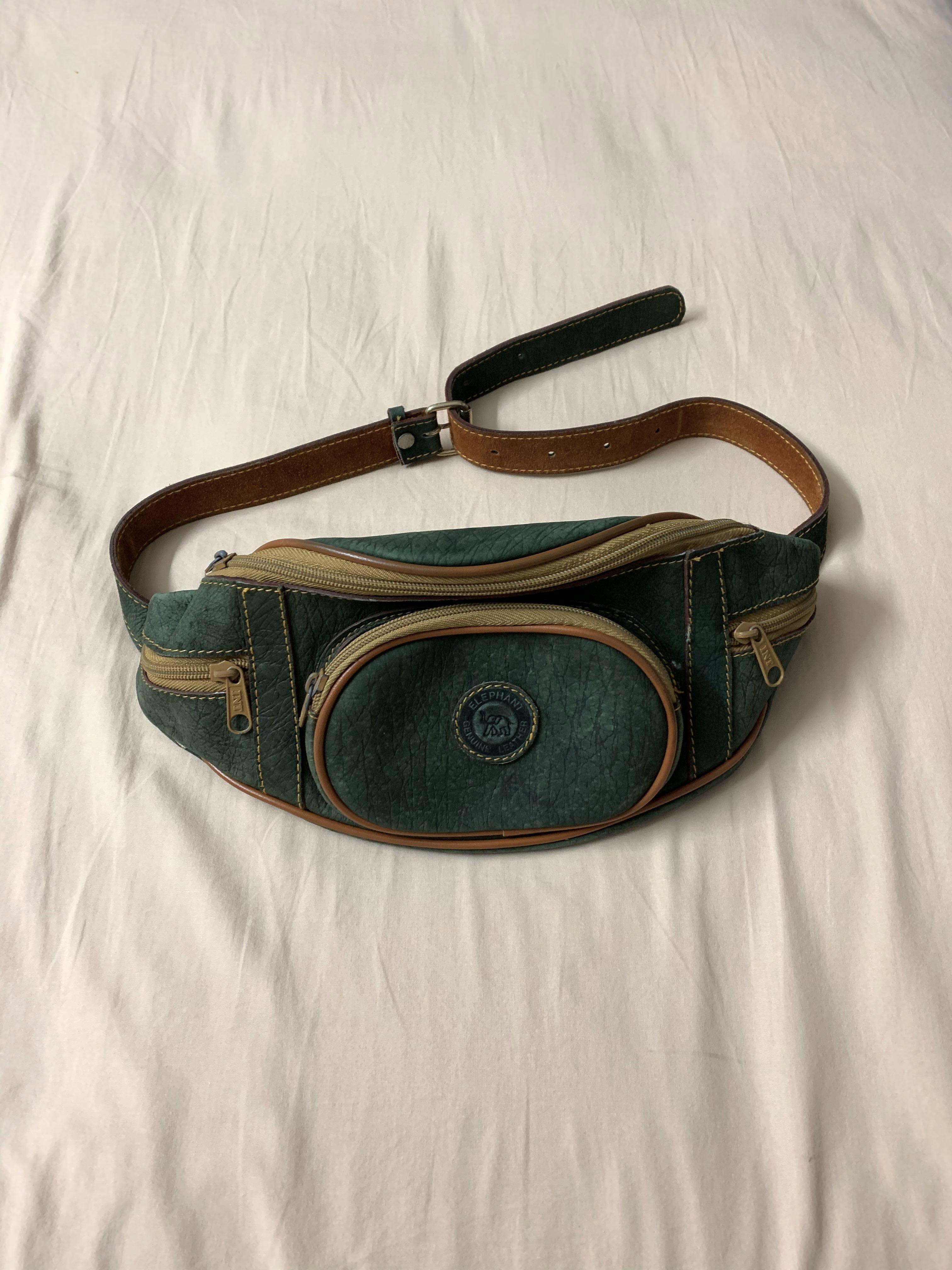 Elephant genuine leather bag clearance