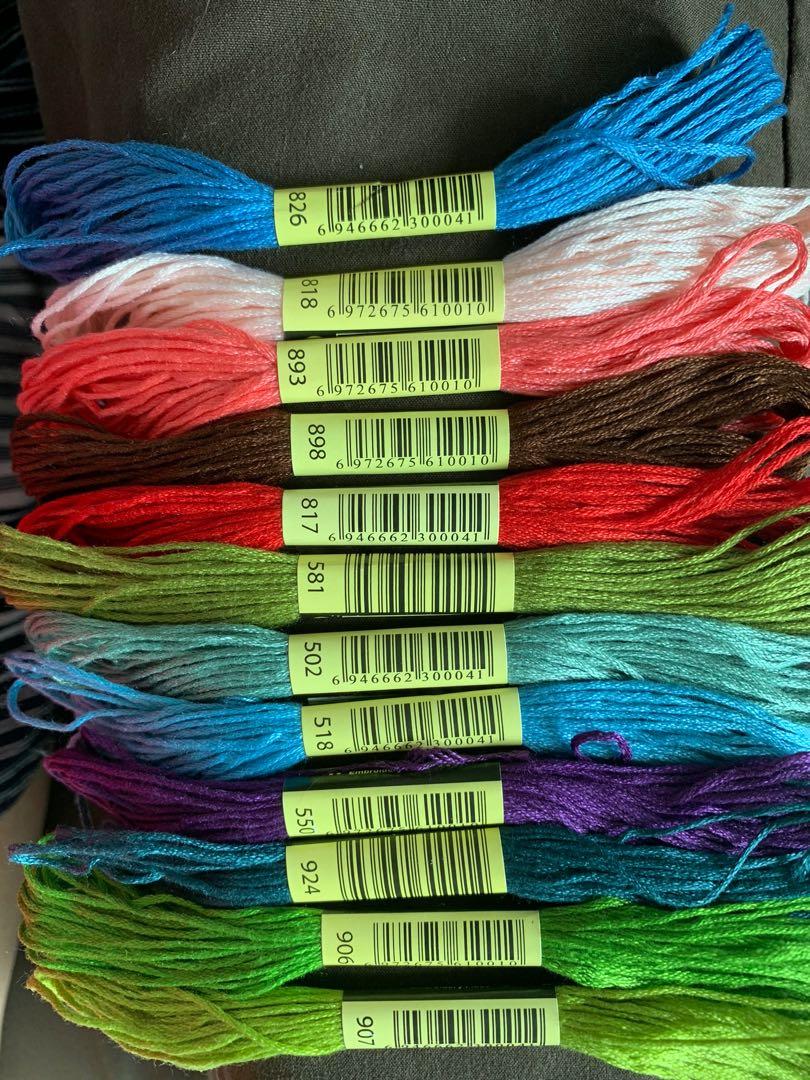 Embroidery Threads, Hobbies & Toys, Stationery & Craft, Craft Supplies