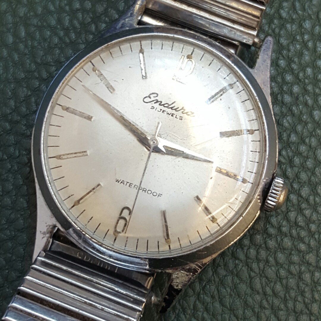 Vintage best sale endura watch