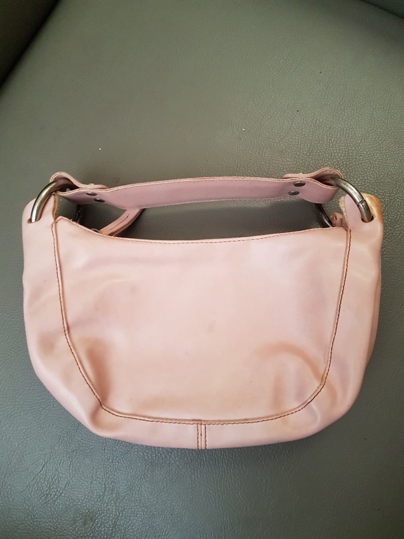 small pink bag