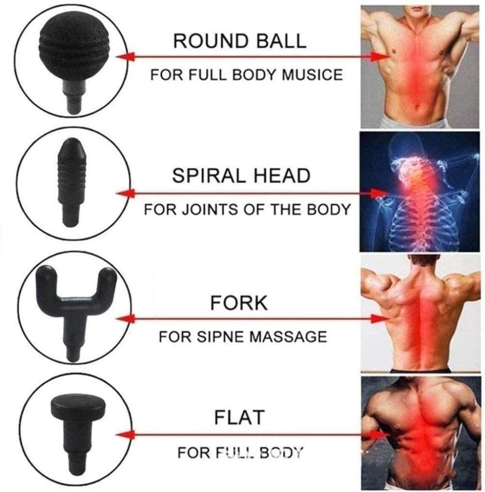 Fascia Gun Manual Massage Gun Electric Wireless Silent Charging deep