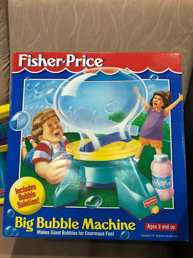 fisher price big bubble machine