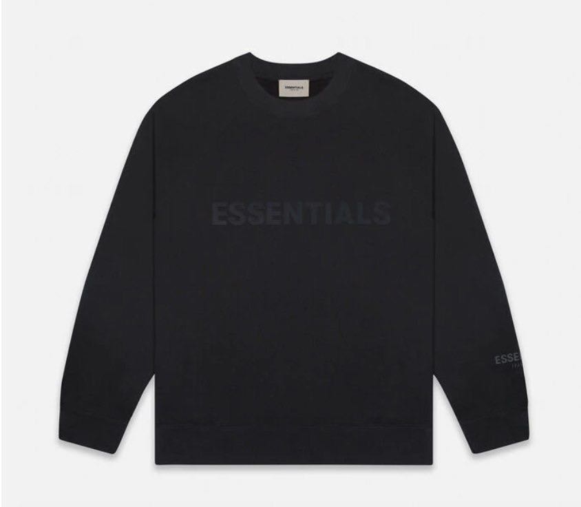 fog essentials crew neck sweatshirt, Men's Fashion, Tops & Sets