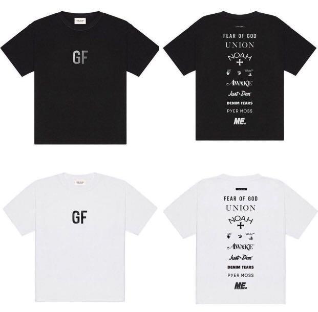 fear of god george floyd shirt