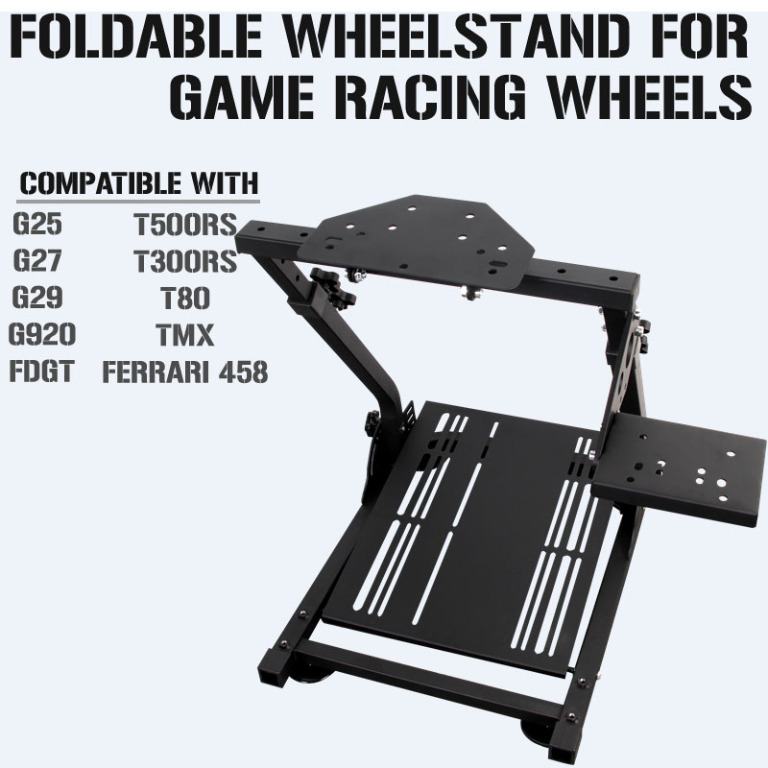 Foldable Racing [SALES] Wheel Stand Mount for logitech and thrustmaster