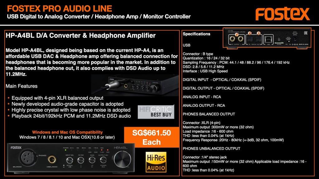 Fostex a4bl store