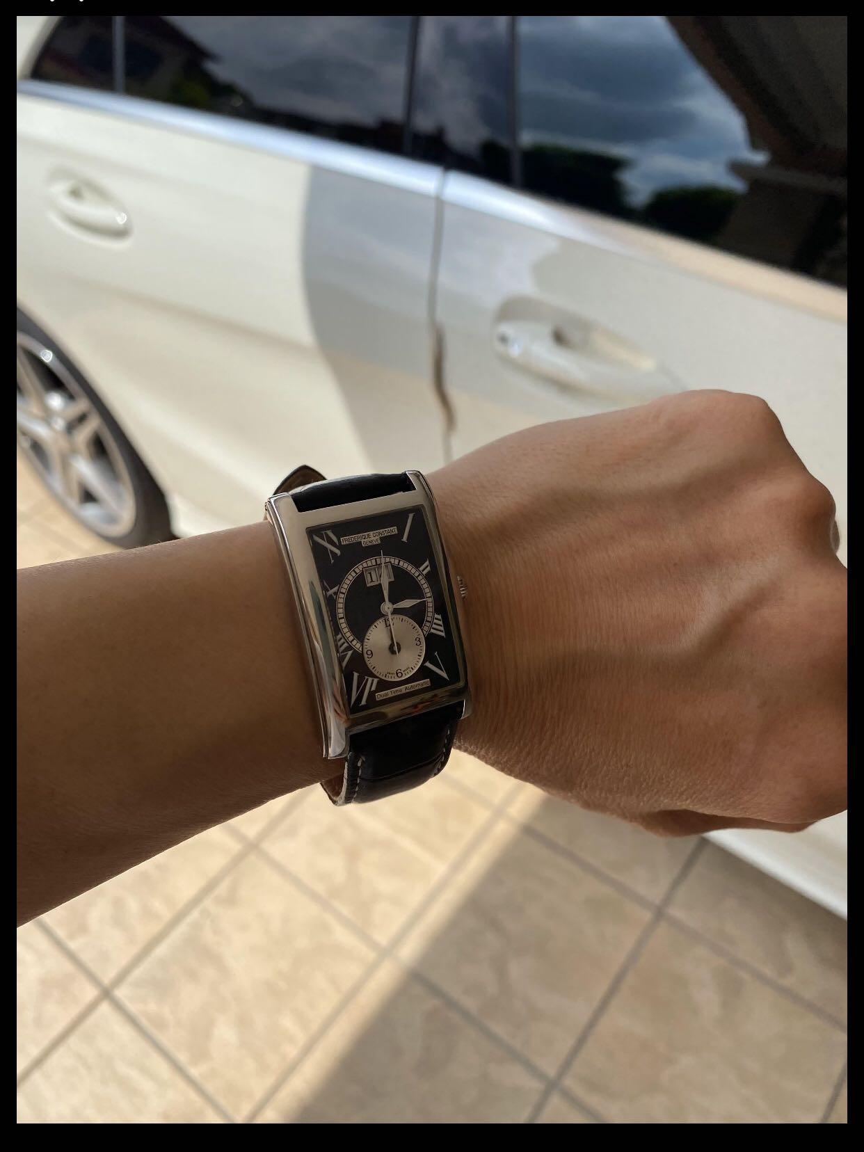 Frederique constant deals carree men's