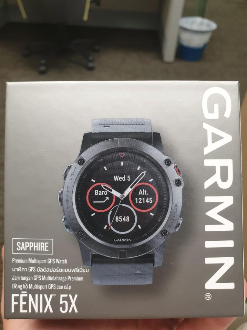 Garmin fenix 5x sapphire Mobile Phones Gadgets Wearables