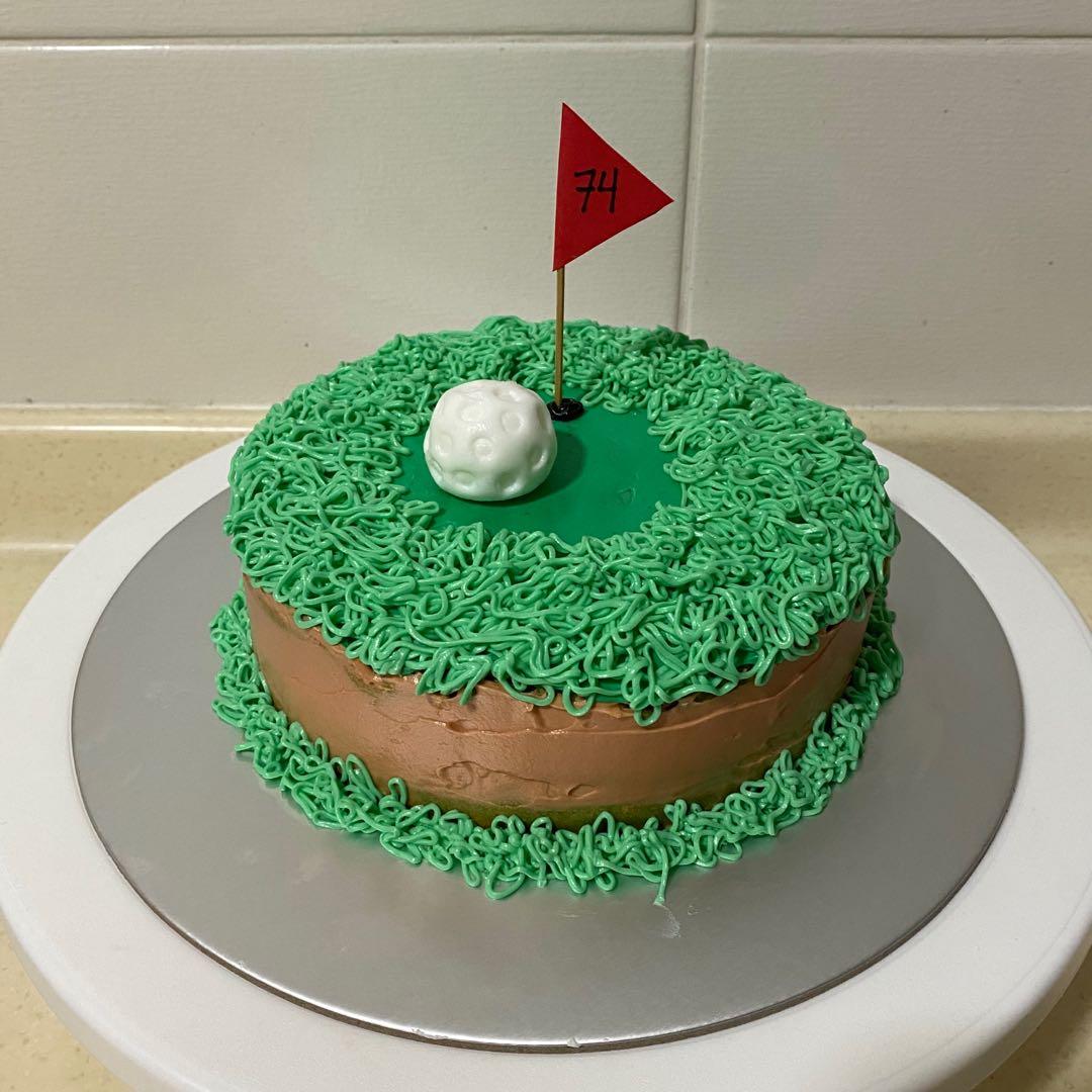 Golf bag 3d fondant birthday cake – GoTasty