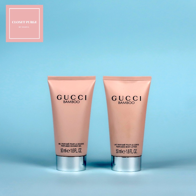 Gucci Shower Gel and Lotion Set, Beauty & Personal Care, Bath Body, Bath on Carousell