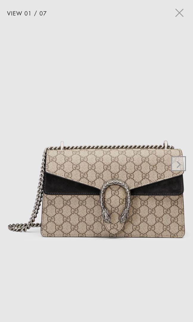 gucci dionysus size small