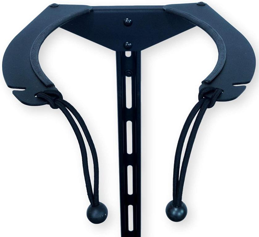 (HOT) Koova Golf Bag Storage Rack for Two Bags Wall Mount Garage