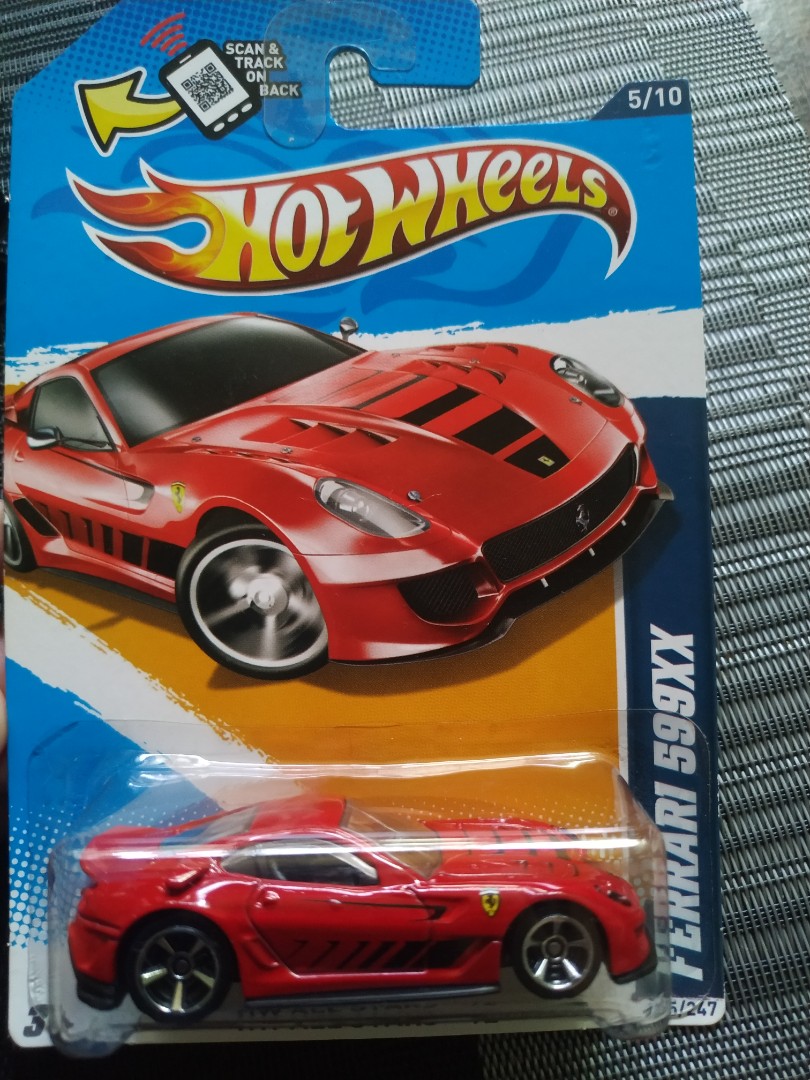 Hot Wheels Ferrari 599xx Toys Games Toys On Carousell Hot wheels ferrari 208 turbo discription: hot wheels ferrari 599xx