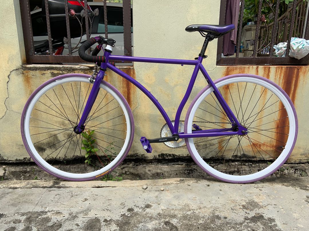 HTG FIXIE GEAR Sports Equipment Bicycles Parts Bicycles on