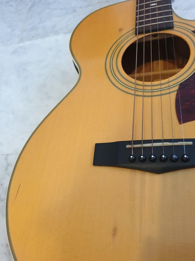 Ibanez AG200e artwood Semi Acoustic Guitar (with working preamp