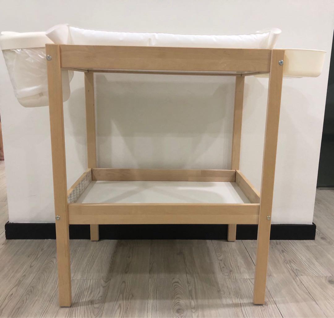 IKEA Baby Changing Table With Storage Bins, Furniture, Tables & Chairs