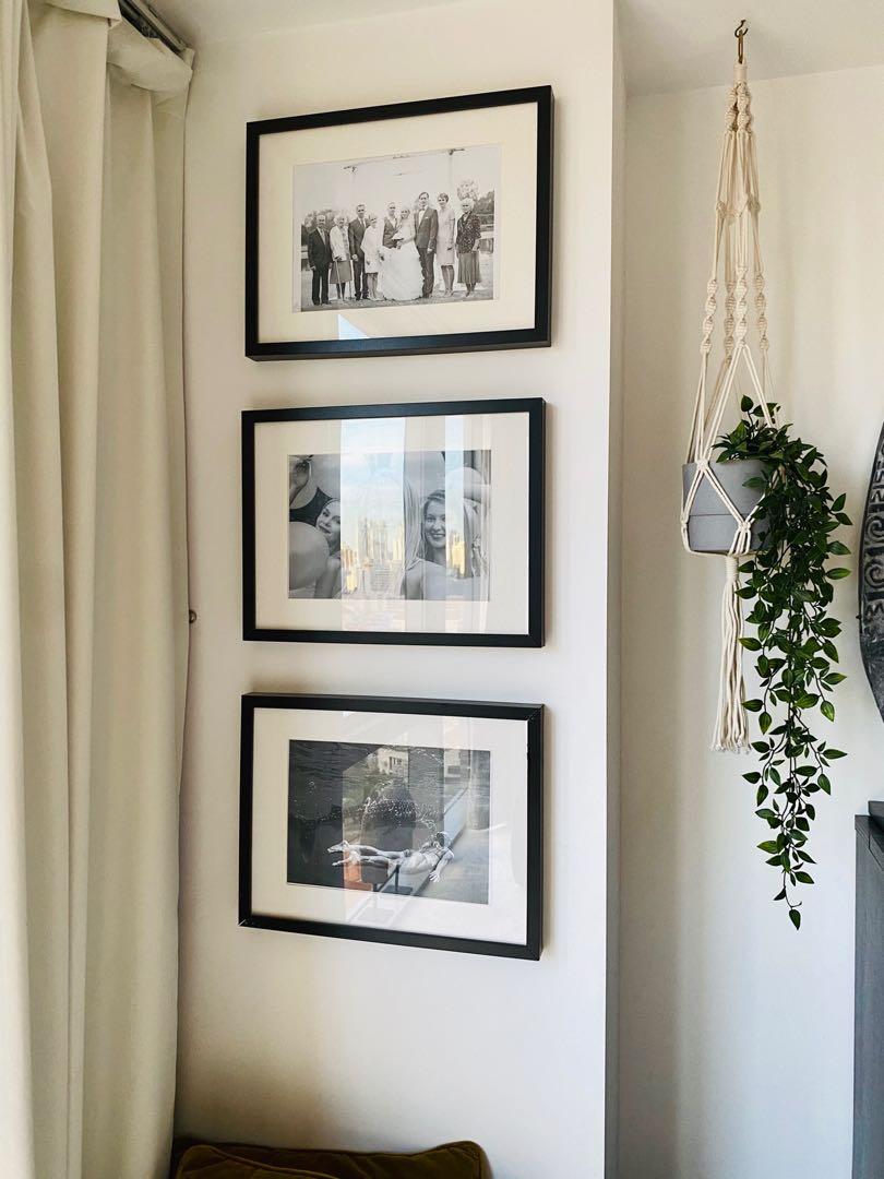 Ikea Black Picture Frames X 3 Furniture Home Decor Others On Carousell