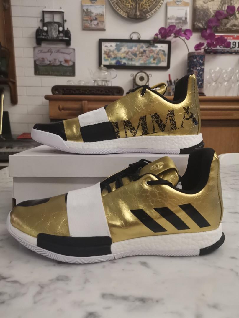 harden shoes gold