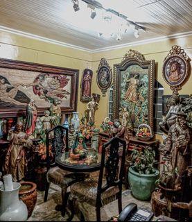 Juan Flores Antiques, Heirlooms, Religious Items, Furnitures, Paintings, Porcelains for sale