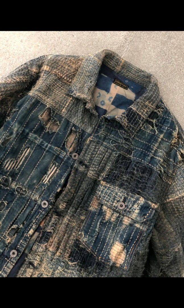 Kapital BORO SPRING 1ST JACKET, 男裝, 外套及戶外衣服- Carousell